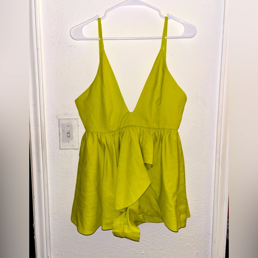 Tinker bell inspired romper